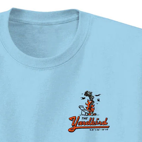 ANTI HERO】JALOPI YARDBIRD TEE heather light blue アンチヒーロー T