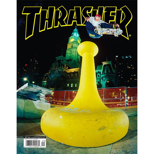 【THRASHER】SEPTEMBER 2023 ISSUE #518 2023.9月号 スラッシャー マガジン 書籍 雑誌 スケートボード スケボー SKATEBOARD