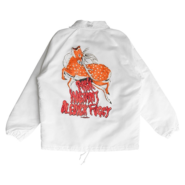 OLEDICKFOGGY×RISK×INSTANT】MOOSE BOA COACH JACKET white
