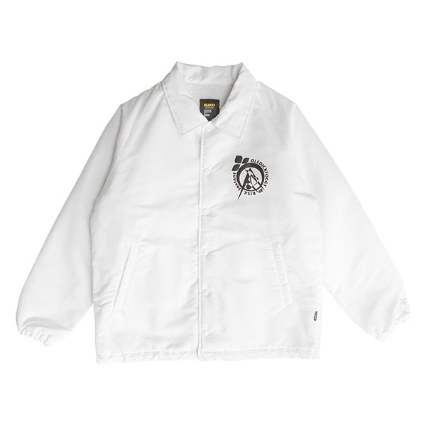 【OLEDICKFOGGY×RISK×INSTANT】MOOSE BOA COACH JACKET white インスタント ジャケット スケートボード スケボー SKATEBOARD