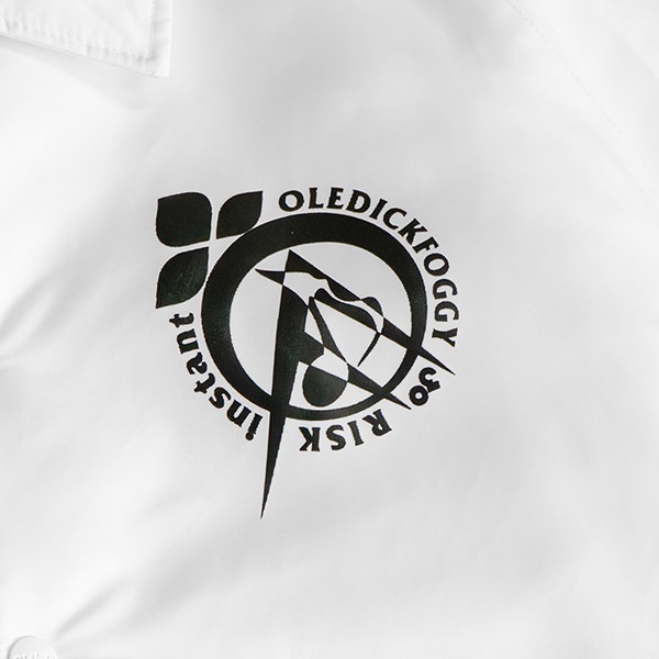 【OLEDICKFOGGY×RISK×INSTANT】MOOSE BOA COACH JACKET white インスタント ジャケット スケートボード スケボー SKATEBOARD