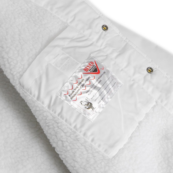【OLEDICKFOGGY×RISK×INSTANT】MOOSE BOA COACH JACKET white インスタント ジャケット スケートボード スケボー SKATEBOARD