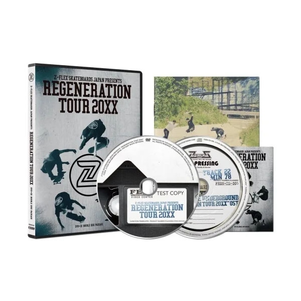 SEGAの景品RE:flex Z-FLEX】REGENERATION TOUR 20XX DVD 映像 スケートボード