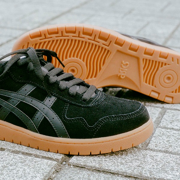 asics skatebording】 JAPAN PRO カラー： black/tan presidio