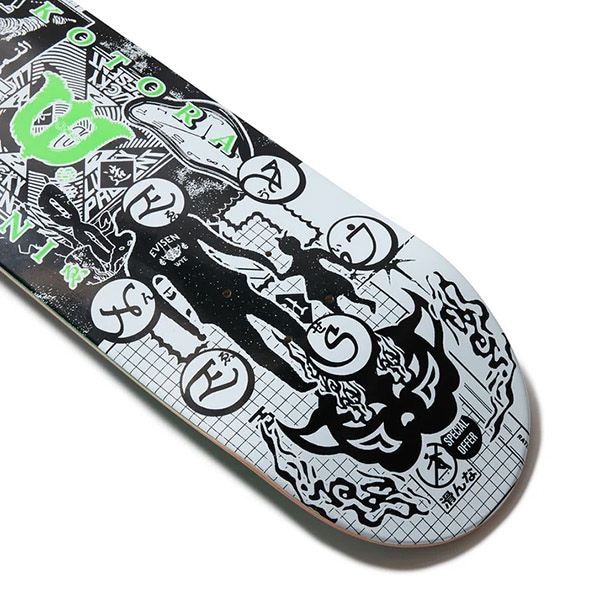 EVISEN KOTORA スケートボードデッキ 7.8インチ Evisen】Kotora Mitani NEW CHANNEL 7.8インチ エビセン スケート