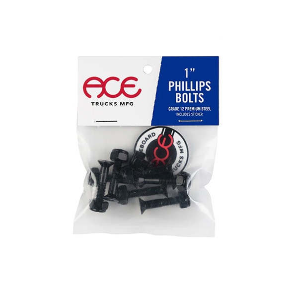 【ACE】PHILLIPS BOLTS エース ボルト アクセサリー スケートボード スケボー SKATEBOARD