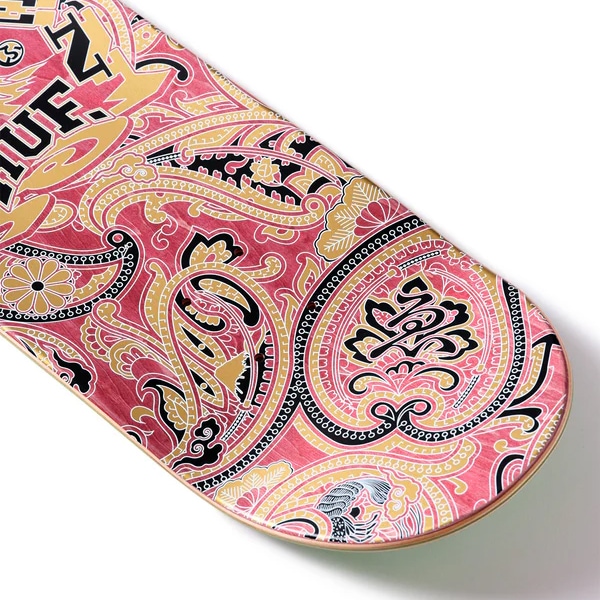Evisen×HUF】PAISLEY DECK 8.0インチ エビセン スケートボード