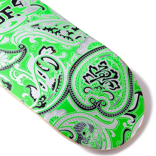 Evisen×HUF】PAISLEY DECK 8.0インチ エビセン スケートボード