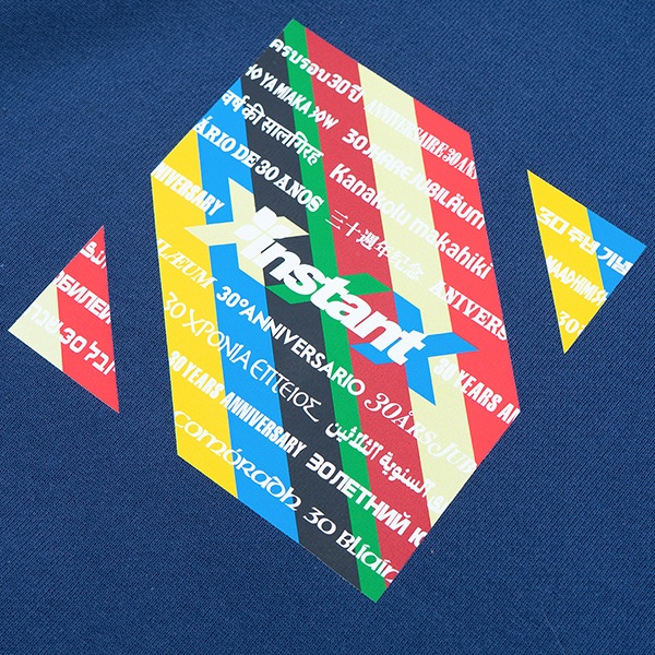 【INSTANT×7STARS】30TH BOX LOGO HOODIE indigo インスタント パーカー スケートボード スケボー SKATEBOARD