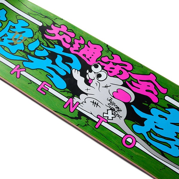 【Evisen】Kento Yoshioka WARNING MOUSE 8.25インチ エビセン スケートボード スケボー デッキ SKATEBOARD DECK