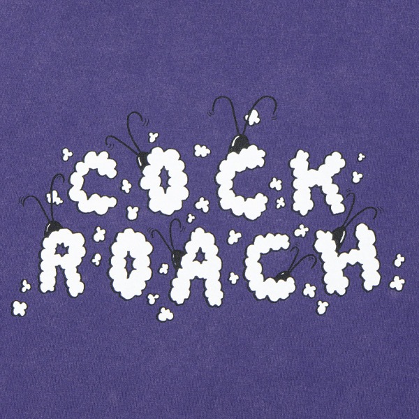 【COCKROACH】CHILL MOKU TEE smokey purple コックローチ Tシャツ スケートボード スケボー SKATEBOARD