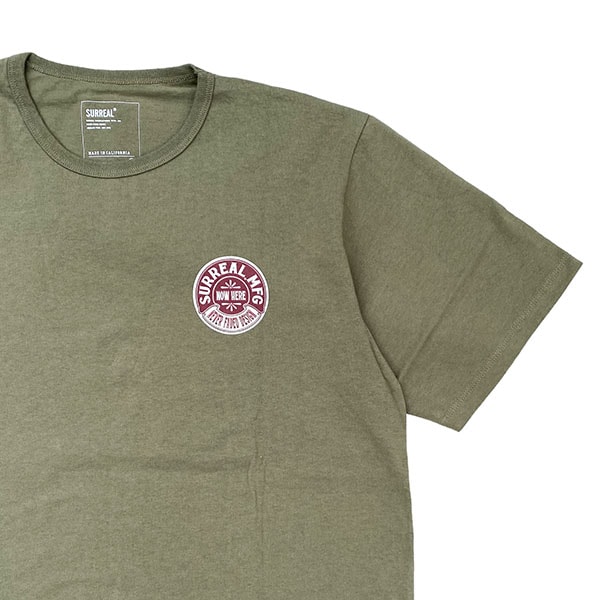 S.U.R】TROY S/S TEE カラー：khaki シュルリアル ティーシャツ