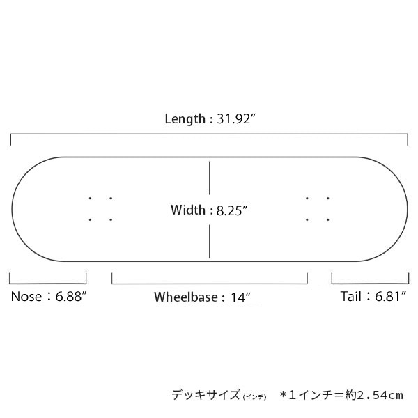 【APRIL】Ronnie Kessener BEAM 8.25インチ　エイプリル デッキ スケートボード スケボー SKATEBOARD DECK