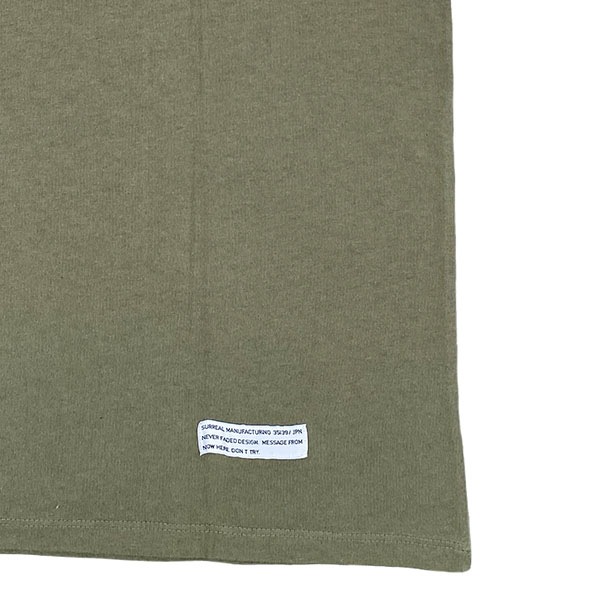 【S.U.R】TROY S/S TEE カラー：khaki シュルリアル ティーシャツ 半袖 スケートボード スケボー SKATEBOARD