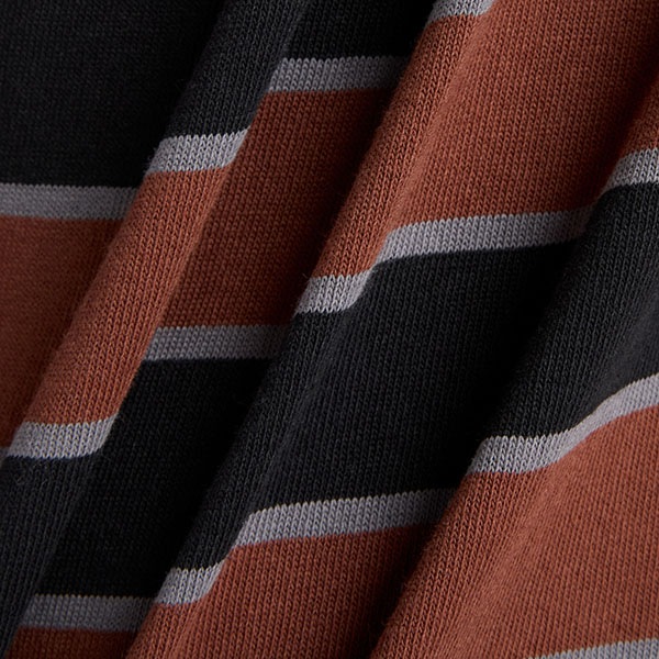 【NEW BALANCE NUMERIC】NB NUMERIC THIN STRIPE TEE MT53700 カラー：black (BK)　ニューバランス ヌメリック Tシャツ スケートボード スケボー SKATEBOARD