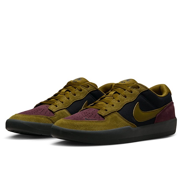 NIKE SB dunkelite スケートシューズ 27.5 NIKE SB】FORCE 58 カラー：black/olive Flak/burgundy crush