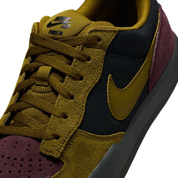 NIKE SB】FORCE 58 カラー：black/olive Flak/burgundy crush