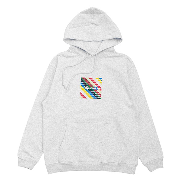 【INSTANT×7STARS】30TH BOX LOGO HOODIE ash インスタント パーカー スケートボード スケボー SKATEBOARD