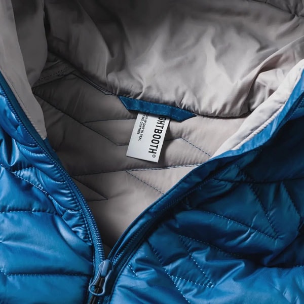 TIGHTBOOTH】T QUILT PUFFY JKT light blue タイトブース ジャケット