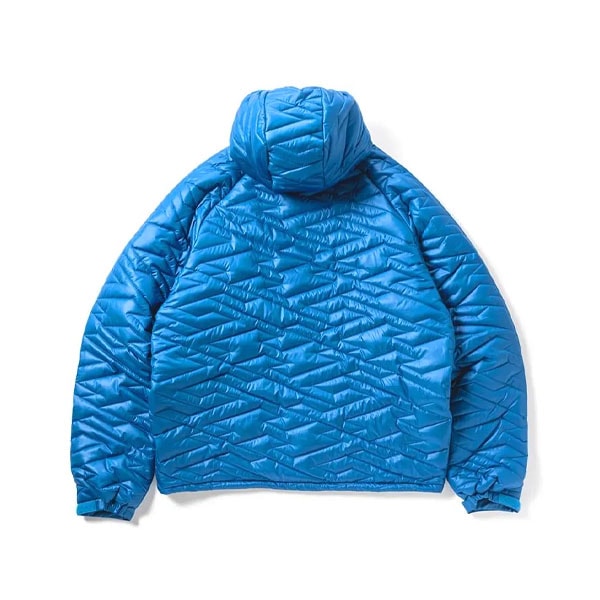 potandtea ジャケット　青 TIGHTBOOTH】T QUILT PUFFY JKT light blue タイトブース ジャケット