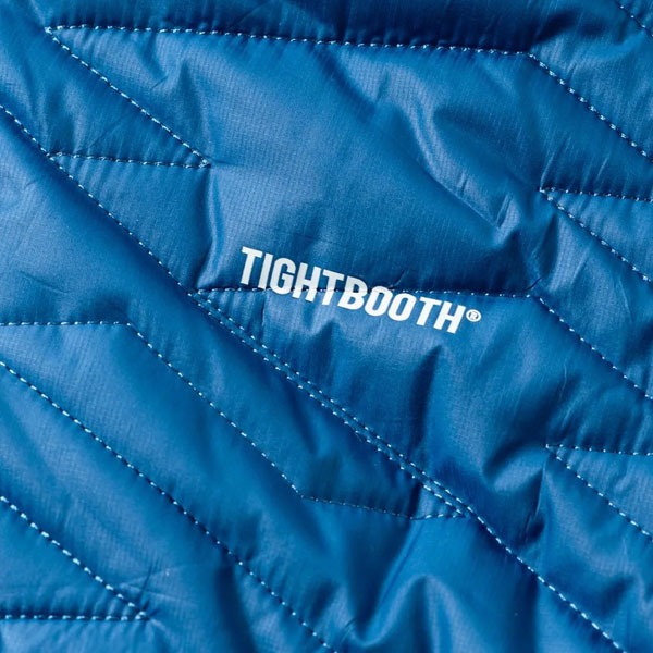 TIGHTBOOTH】T QUILT PUFFY JKT light blue タイトブース ジャケット