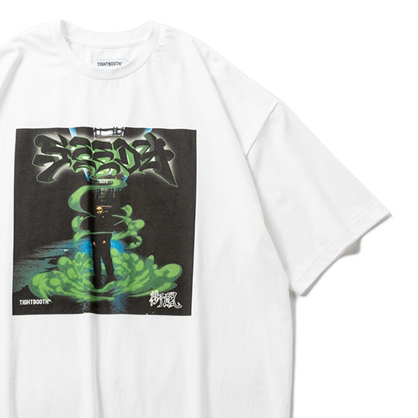TIGHTBOOTH x SEEDA】MACHIKAZE T-SHIRT white タイトブース Tシャツ