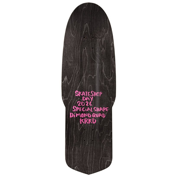 KROOKED】SSD2026 DIMOND QUAD 10.75インチ クルキッド スケートボード
