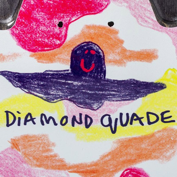【KROOKED】SSD2026 DIMOND QUAD 10.75インチ クルキッド スケートボード スケボー デッキ  SKATEBOARD DECK
