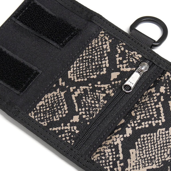 【VAGA】NANO WALLET serpentine black　バガ スケートボード 財布 ウォレット SKATEBOARD
