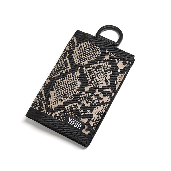 【VAGA】NANO WALLET serpentine black　バガ スケートボード 財布 ウォレット SKATEBOARD