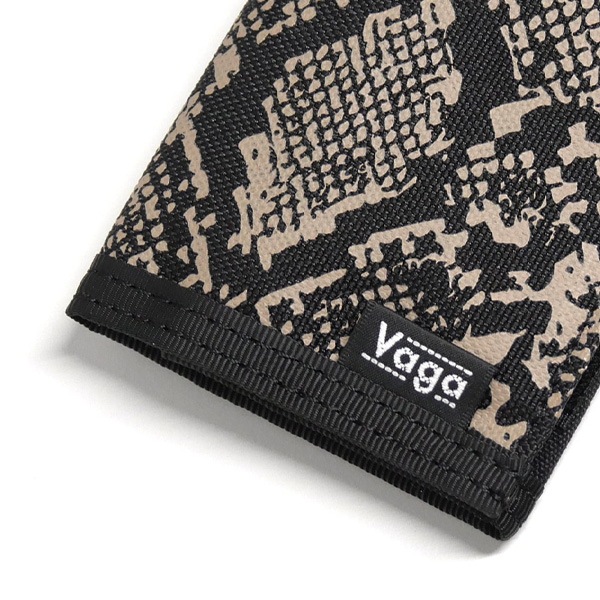 【VAGA】NANO WALLET serpentine black　バガ スケートボード 財布 ウォレット SKATEBOARD