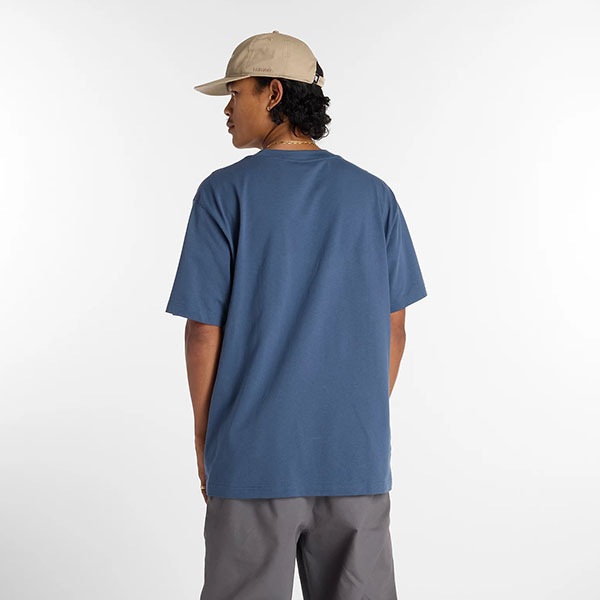 【NEW BALANCE NUMERIC】NB NUMERIC COTTON TEE MT51955 カラー：vintage indigo (VTI)　ニューバランス ヌメリック Tシャツ スケートボード スケボー SKATEBOARD