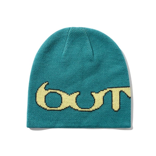 BUTTER GOODS】WITNESS SKULLY BEANIE teal バターグッズ