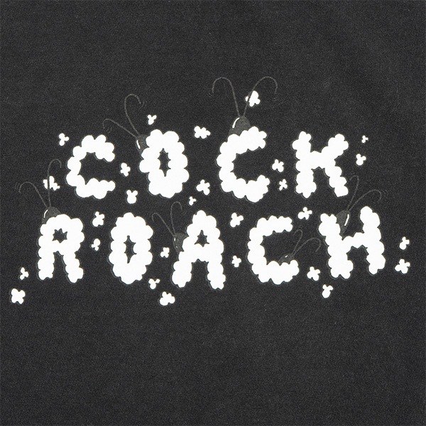 【COCKROACH】CHILL MOKU TEE smokey black コックローチ Tシャツ スケートボード スケボー SKATEBOARD