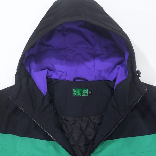 MAGICAL MOSH MISFITS】 MxMxM ANORAK JKT green×purple マジカル