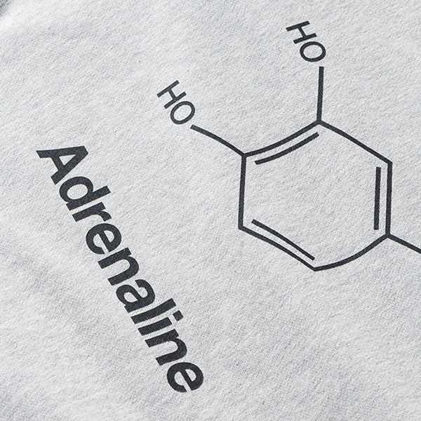TIGHTBOOTH x SEEDA】ADRENALINE HOODIE grey タイトブース パーカー