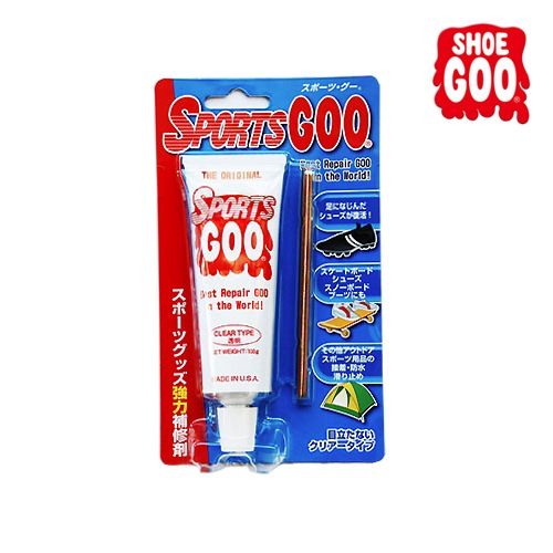 【SHOE GOO】 SPORTS GOO カラー：クリア/透明 シューグー シューズ 靴 補修材 スケートボード スケボー