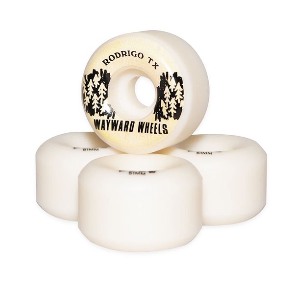 【WAYWARD】Rodrigo TX FUNNEL CUT 51mm ウェイワード ハードウィール スケートボード スケボー SKATEBOARD WHEEL