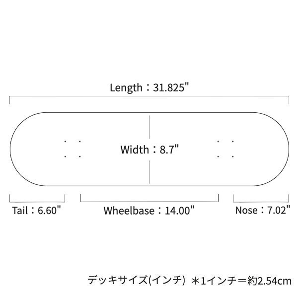 Santa Cruz Dressen デッキ 8.7インチ Santa Cruz Dressen Rose Dagger Deck (8.7) – Shredz Shop Skate