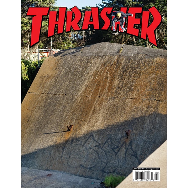 海外最新 2025 THRASHER】JULY ISSUE スラッシャー 2025.7月号 #540 スケートボード