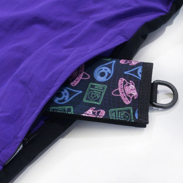 【MAGICAL MOSH MISFITS】 MxMxM ANORAK JKT black マジカルモッシュミスフィッツ ジャケット ハーフジップ SKATEBOARD