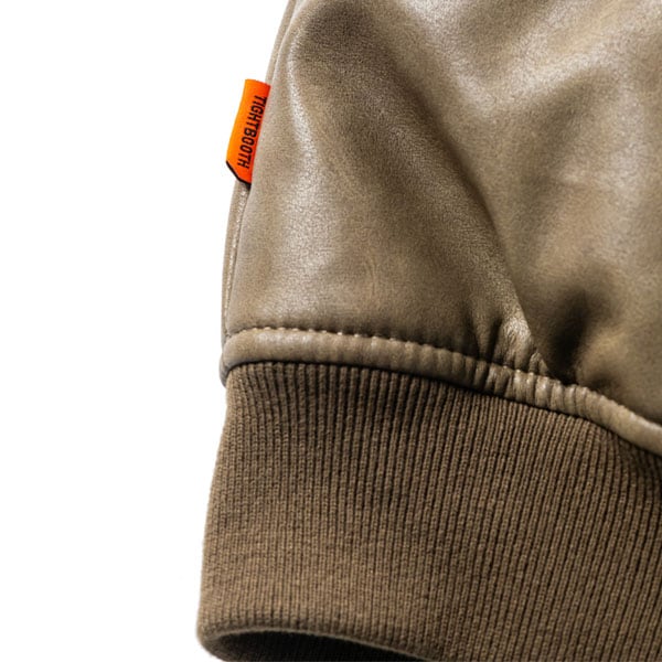 TIGHTBOOTH x SEEDA】ADRENALINE LEATHER DOWN JKT タイトブース