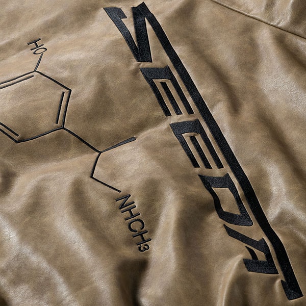 【TIGHTBOOTH x SEEDA】ADRENALINE LEATHER DOWN JKT　タイトブース ジャケット アウター ダウン スケートボード スケボー SKATEBOARD