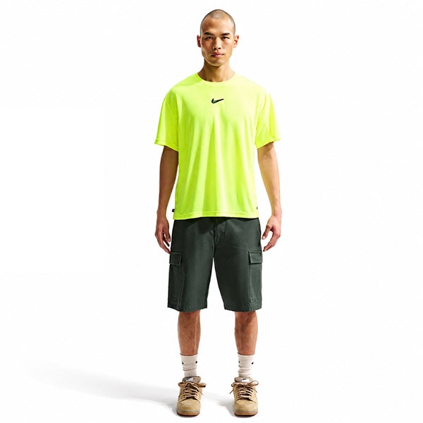【NIKE SB】NIKE SB ISHOD S/S JERSEY カラー:volt IF0437-702 ナイキ エスビー イショッド・ウェア Tシャツ ジャージー 半袖 スケートボード スケボー SKATEBOARD