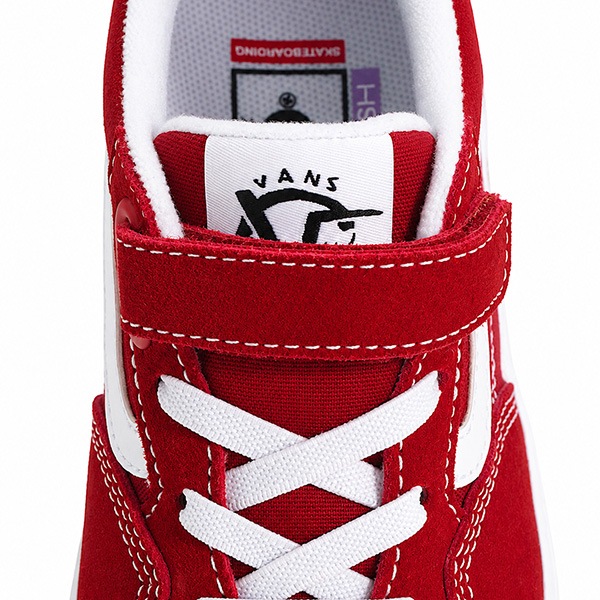 VANS】KIDS SKATE ROWAN ZORILLA red/white バンズ シューズ 靴