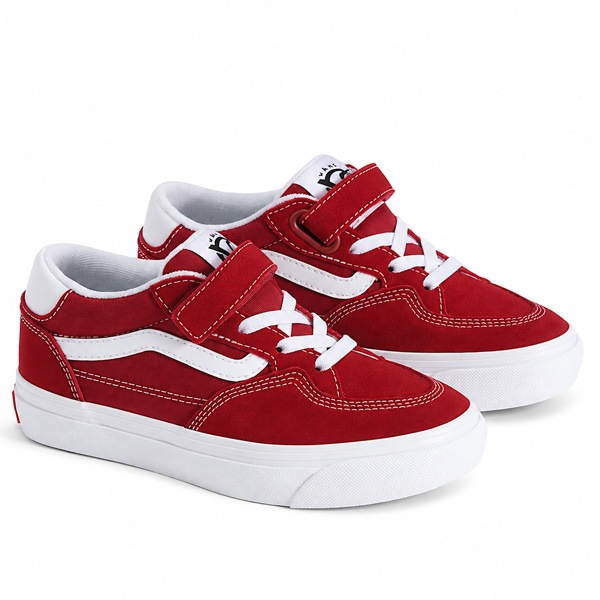 VANS】KIDS SKATE ROWAN ZORILLA red/white バンズ シューズ 靴