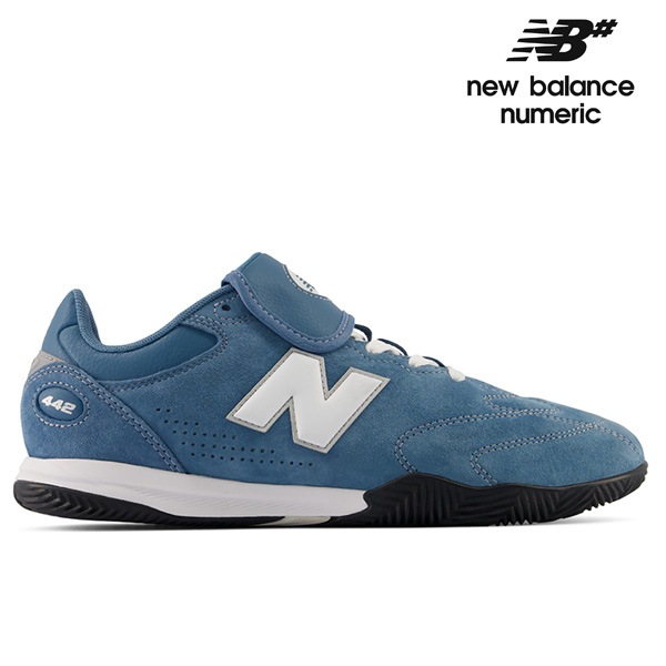 シューズ New Balance 442 26cm NEW BALANCE NUMERIC】NB Numeric 442 カラー：heron blue with white