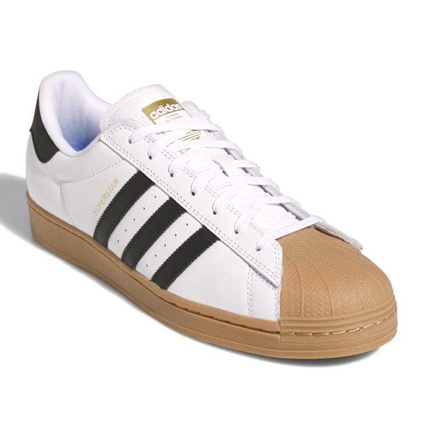 【adidas skateboarding】SUPERSTAR ADV IE0669 カラー：ftw white/core black/gold metallic アディダス スーパースター スケートボード スケボー シューズ 靴 スニーカー SKATEBOARD SHOES