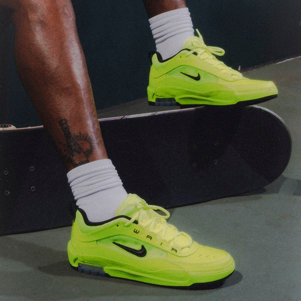 NIKE SB】 AIR MAX ISHOD PREMIUM カラー：volt/black-volt-black