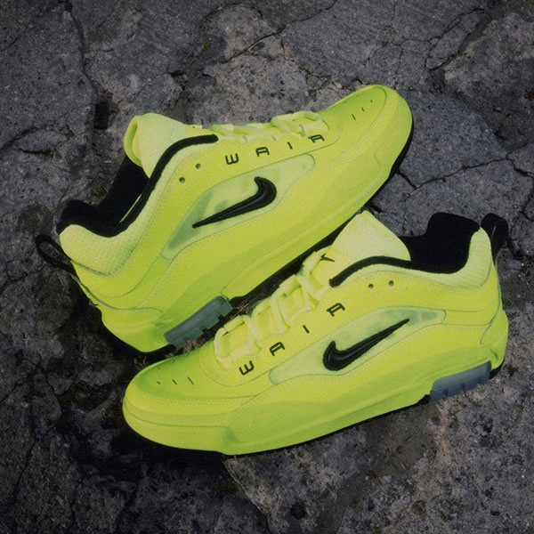NIKE SB】 AIR MAX ISHOD PREMIUM カラー：volt/black-volt-black